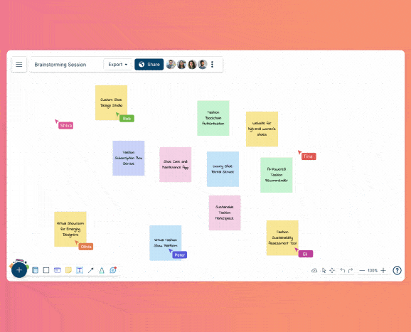 Organize information using Creately AI